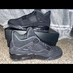 Air Jordan lV Retro 4 Black Cat 2020 Sneakers Basketball Shoes